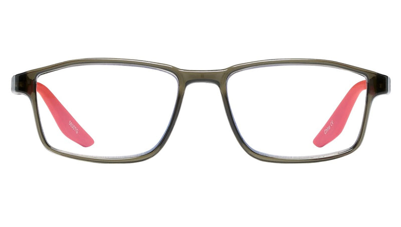 Sportex Men's Reading Glasses with Leather Case, +3.00