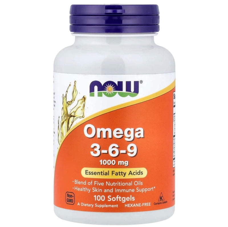Now Omega 3/6/09 1000mg 100 Softgels