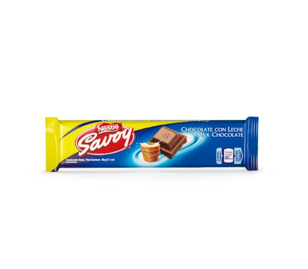 Savoy Chocolate Con Leche 30gr
