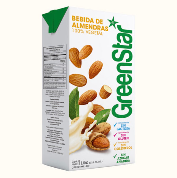 Greenstar Bebida De Almendra 1L