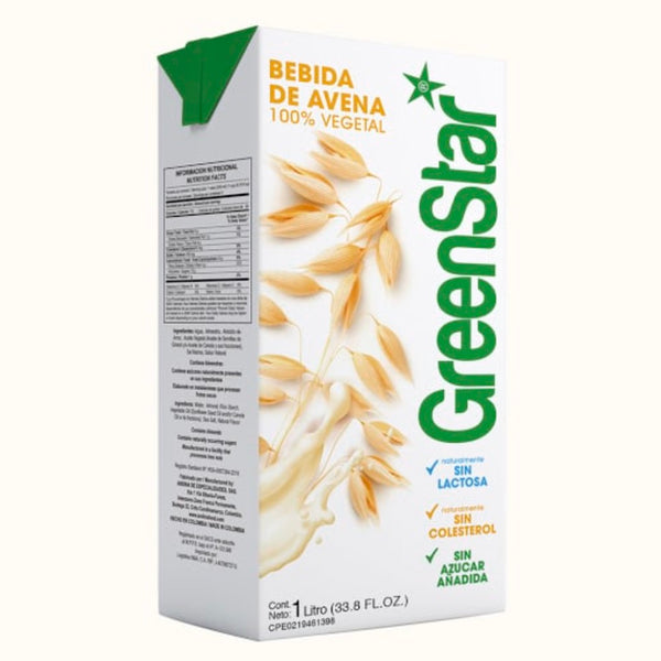 Greenstar Oat Drink Bebida de Avena 1L