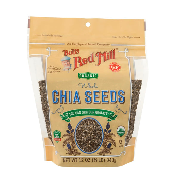 Bob's Red Mill Gluten Free Organic Chia Seeds 12oz