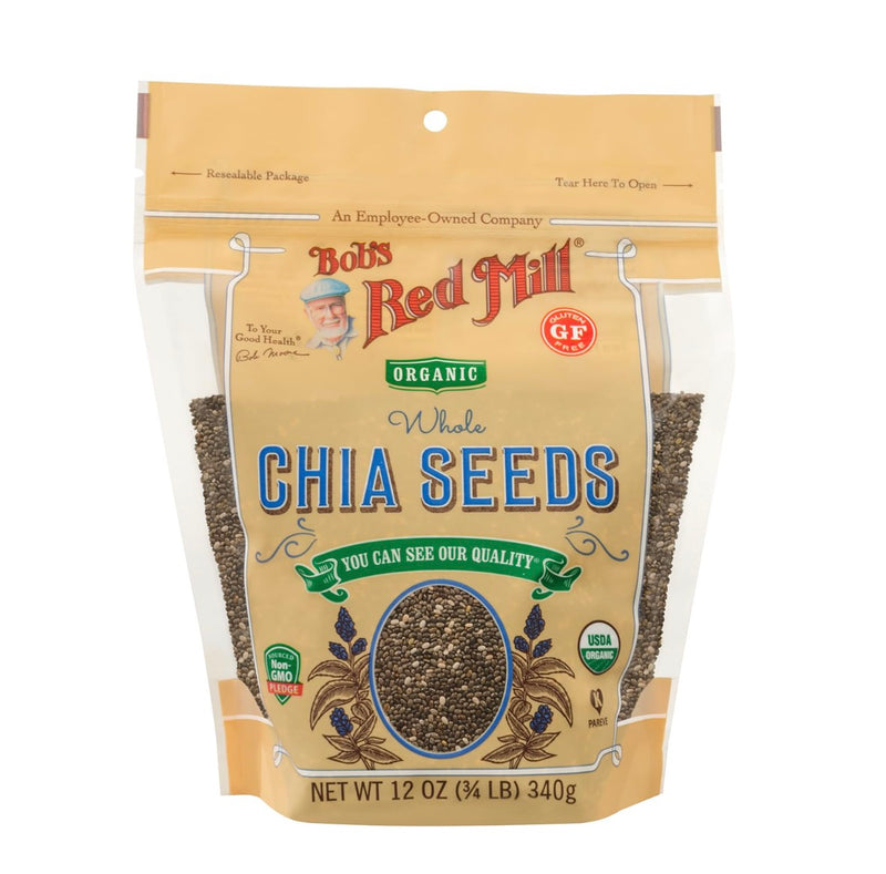 Bob's Red Mill Gluten Free Organic Chia Seeds 12oz