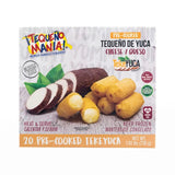 TequeñoMania TekeYuca 100% Real Yuca (Cassava) Dough Pre-cooked Tequeños 20ct