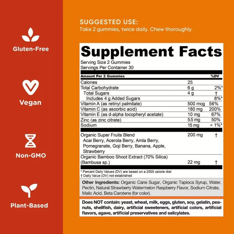 Goli Nutrition Superfruits Gummies - Mixed Fruit | 60 Gummies