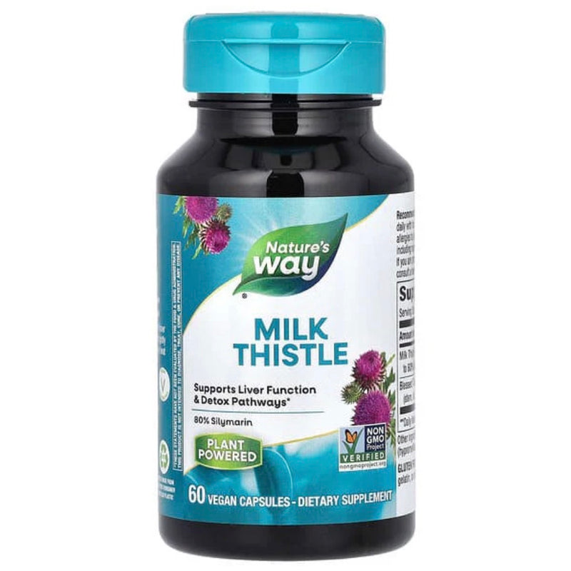 Nature's Way Milk Thistle 60 Vegan Capsules