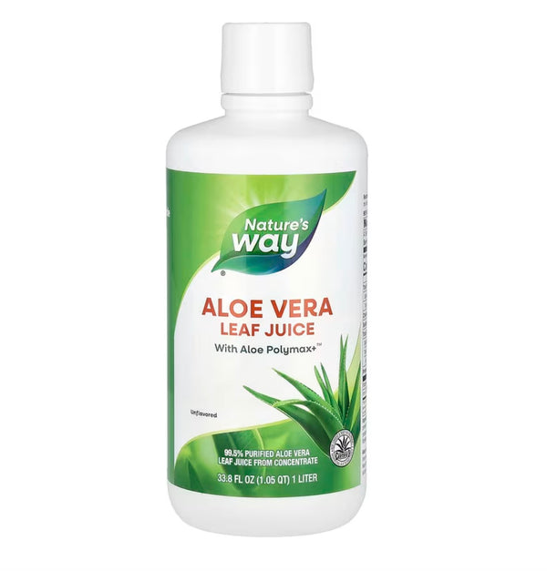 Nature's Way Aloe Vera Leaf Juice, 33.8 Fl Oz