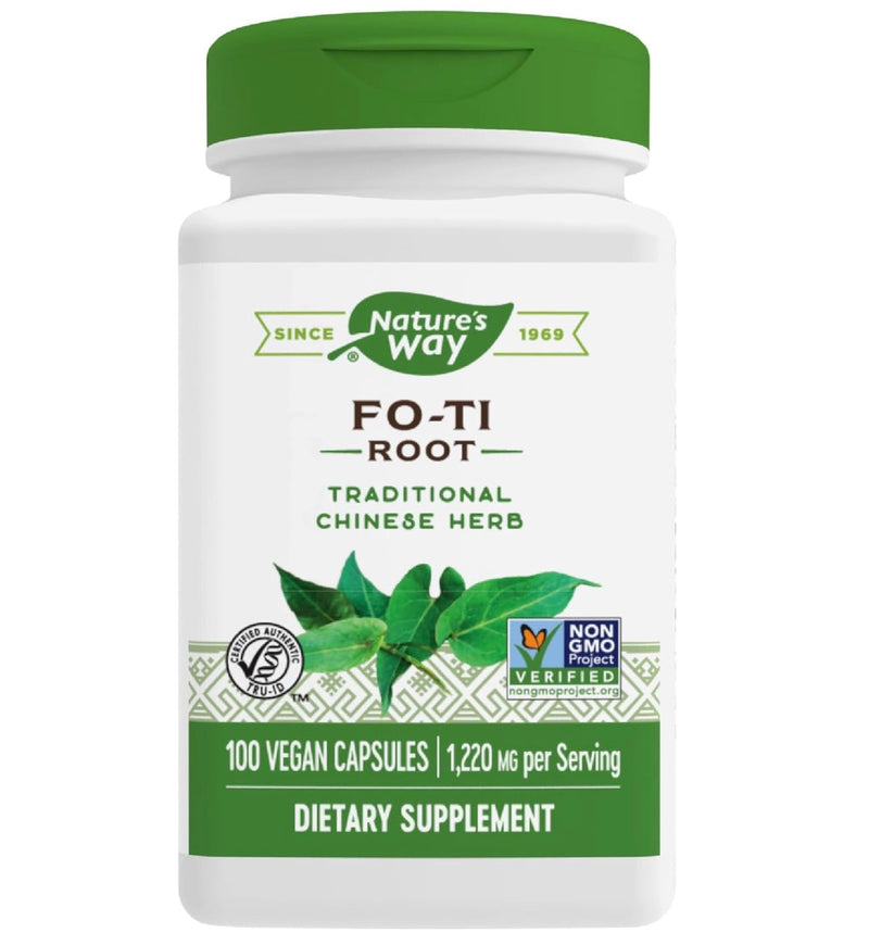 Camino de la naturaleza Fo-Ti 610 mg de cápsulas de vegetales