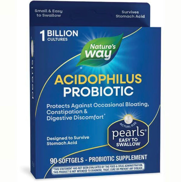 Enzymatic Therapy Acidophilus Pearls 1 Billion CFU 90 Capsules