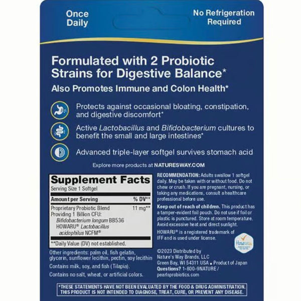 Enzymatic Therapy Acidophilus Pearls 1 Billion CFU 90 Capsules