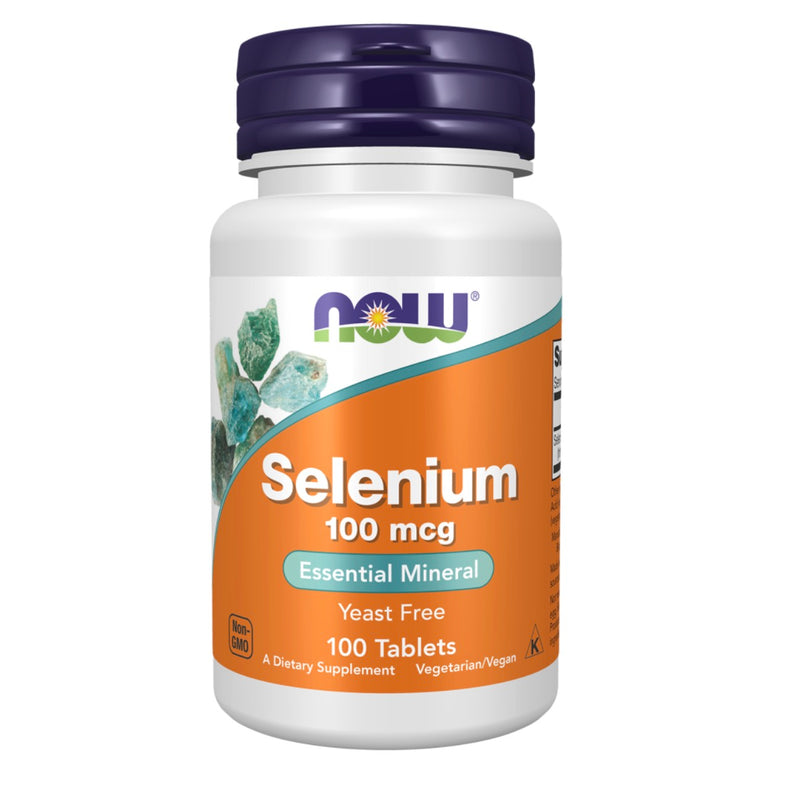 Now Selenium 100mcg  100 Tablets