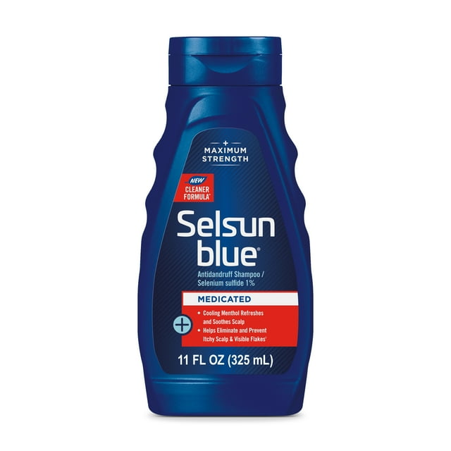 Selsun Blue Medicated Dandruff Shampoo 11oz