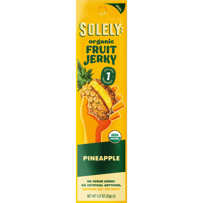 Solely Fruit Jerky Pineapple 23gr