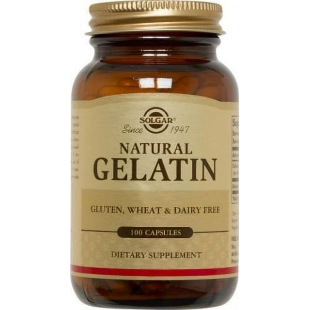 Solgar Natural Gelatin Capsules 100ct