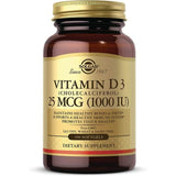 Solgar Vitamin D3 (CHOLECALCIFEROL) 25MCG (1000IU)  Softgels 100ct
