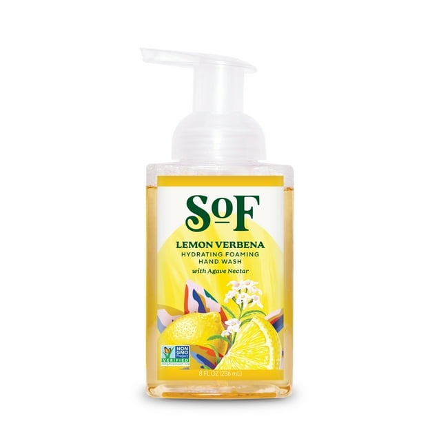 South Of France Lemon Verbena Foaming Hand Wash 8oz