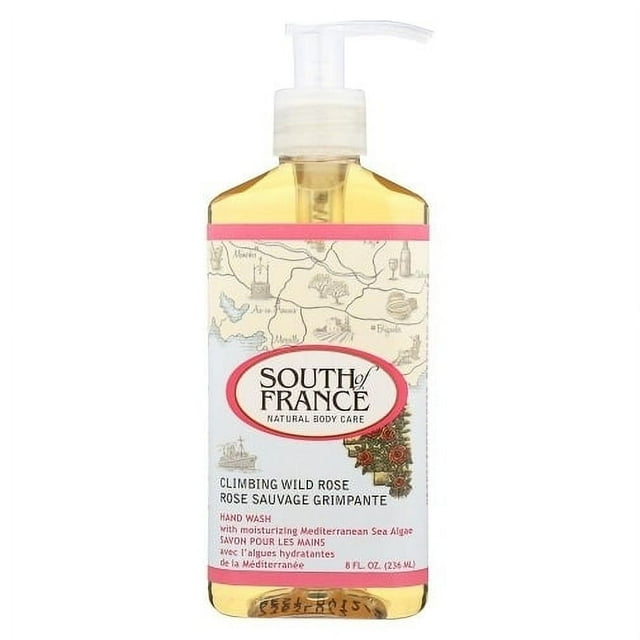 South Of France Climbing Wild Rose Hand Wash 8oz