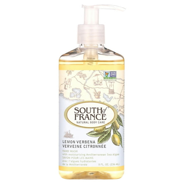 South Of France Lemon Verbena Liquid Hand Wash 8oz