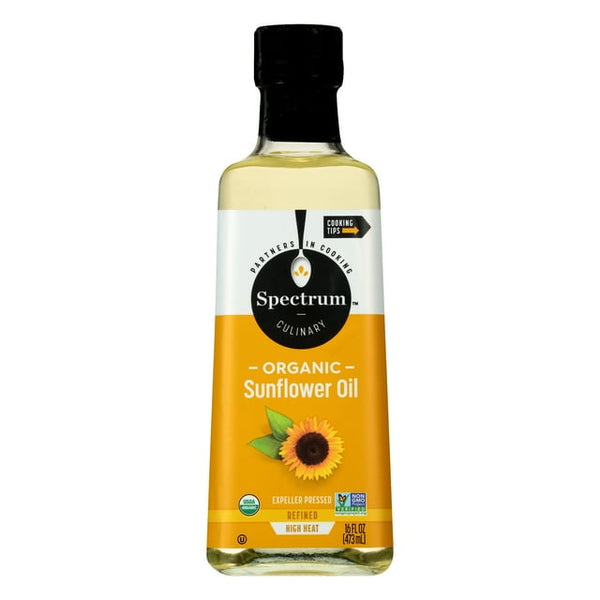 Spectrum Organics Sunflower Oil 16oz