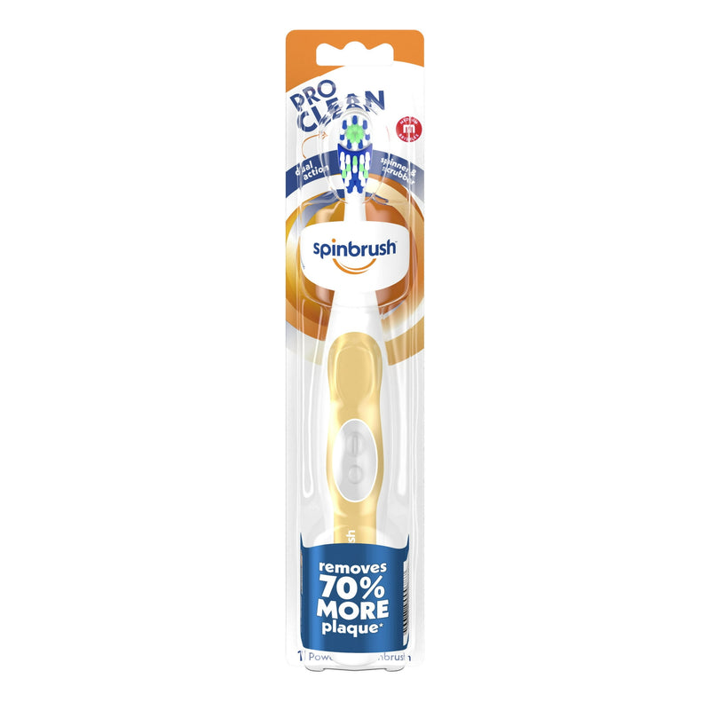 Spinbrush Pro Clean Electric Toothbrush for Adults Medium