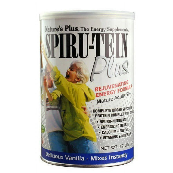 Nature's Plus Spirutein Plus Vanilla 1.2lb