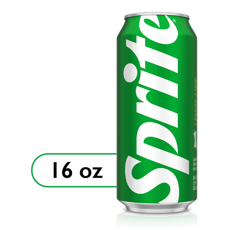Sprite Lemon Soda Can 16oz