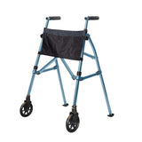 Stander EZ Fold and Go Walker 38in Cobalt Blue 4300