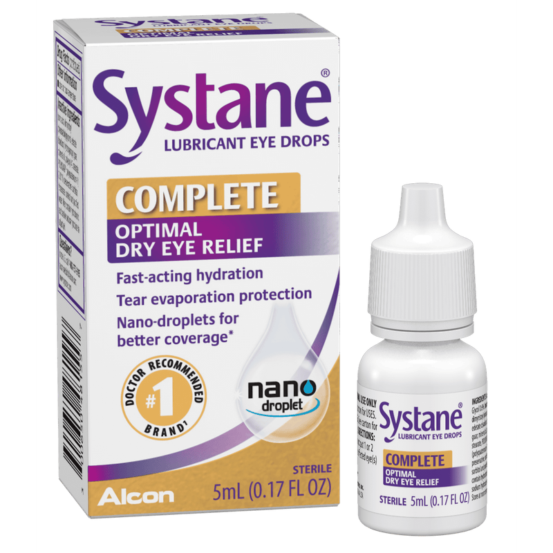 Alcon Systane Complete Lubricant Eye Drops 0.17oz