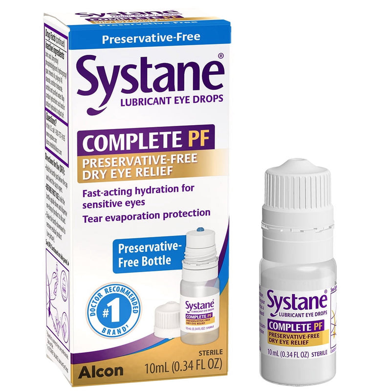 Systane Complete Pf Lubricant Eye Drops 0.34oz