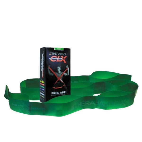 Theraband CLX Resistance Band Beginers Green