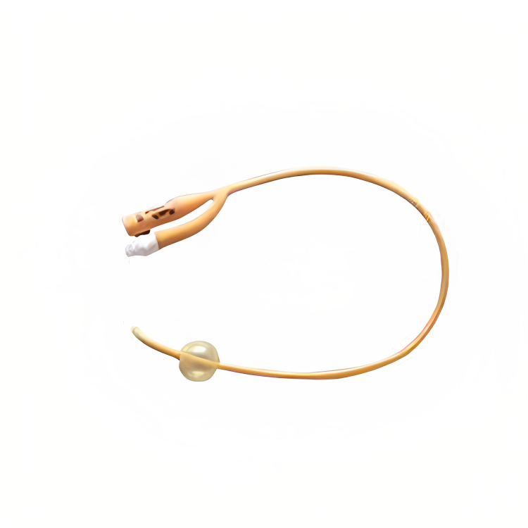 Rush Gold 2Way Foley Catheter Silicone Coat.16Fr