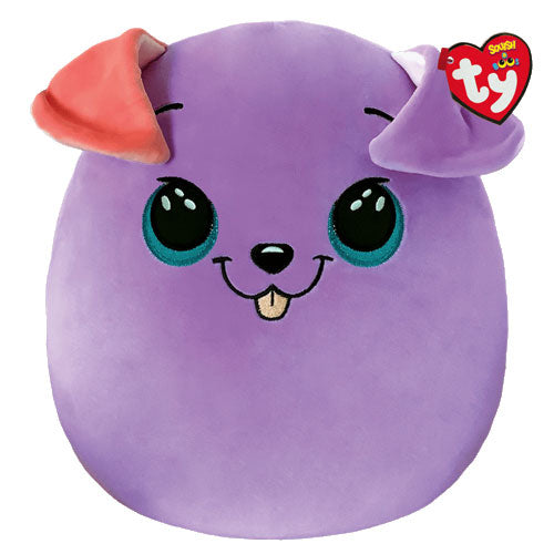 Ty Squish A Boos Bitsy Purple Dog-10 "39225