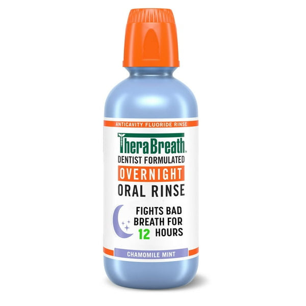 Therabreath Overnight Oral Rinse Chamomile Mint 16oz