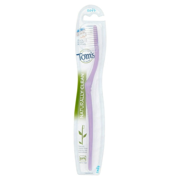 Tom's of Maine Naturally Clean Toothbrush Soft