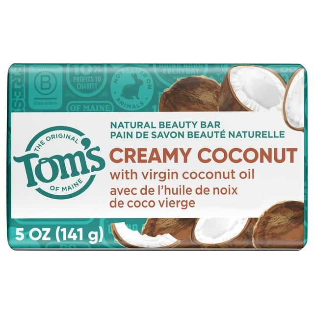 Tom's Creamy Coconut Natural Soap Bar 5oz