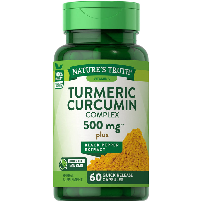 Nature's Truth Turmeric Curcumin Capsules 60ct