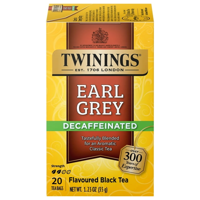 Twinings Earl Grey Decaffeinated 20 Tea Bags