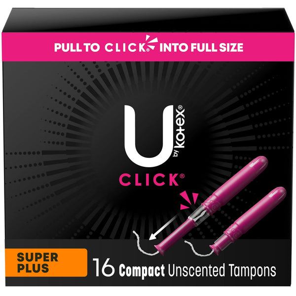 Kotex U Compact Super Plus Tampons 16ct