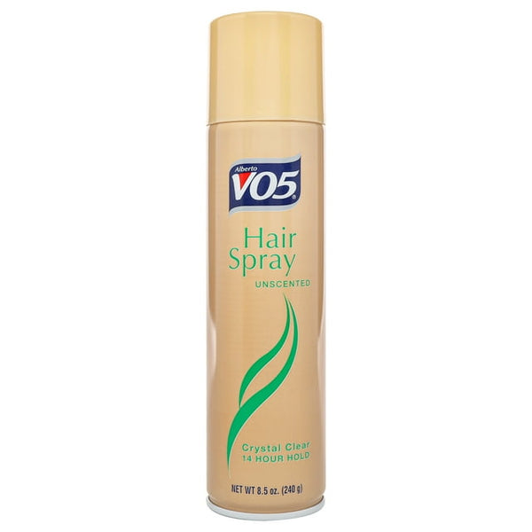 Vo5 Hair Spray Unscented Crystal Clear 8.5oz