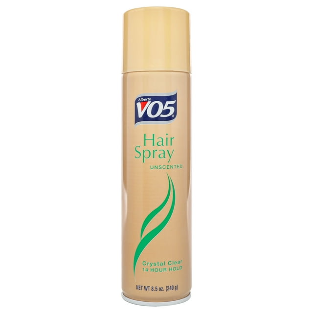 Vo5 Hair Spray Unscented Crystal Clear 8.5oz