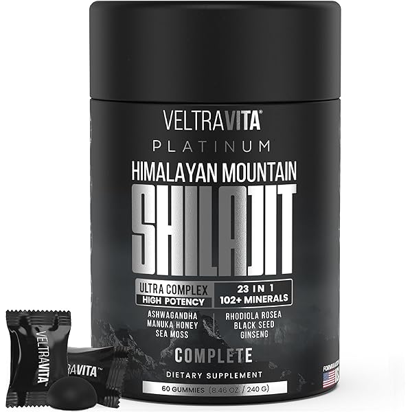 VeltraVita Platinum Shilajit Gummies
