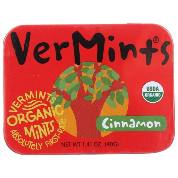 Vermints Cinnamon Breath Mints 1.41Oz