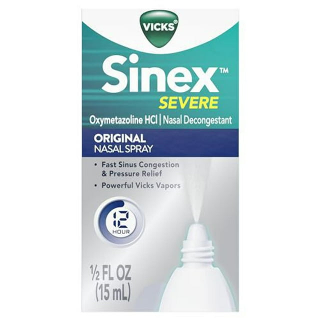 Vicks Sinex Vapospray 12Hr Decongestant Spray 0.5Oz