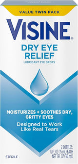 Visine Dry Eye Relief Lubricant Drops 0.5 oz