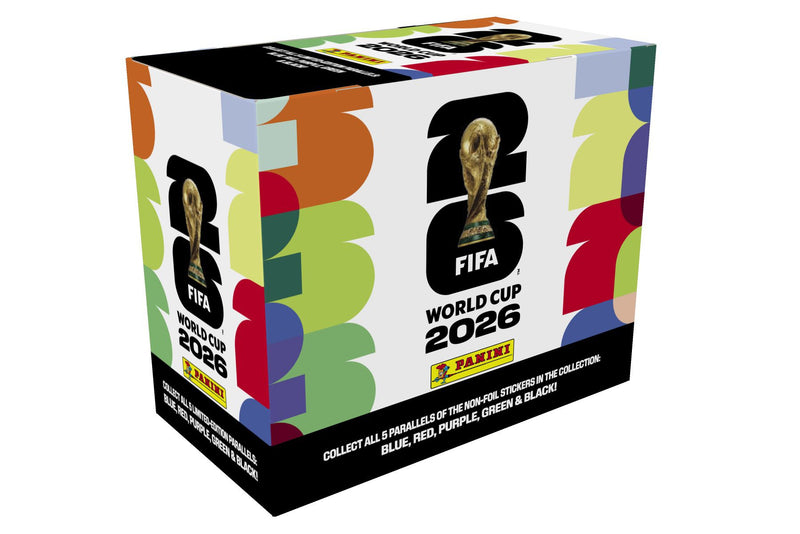 Combo Panini FIFA World Cup Soccer 2026 Hard Cover Album + 3 box of 25 envelopes