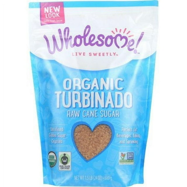 Wholesome Organic Turbinado Raw Sugar
