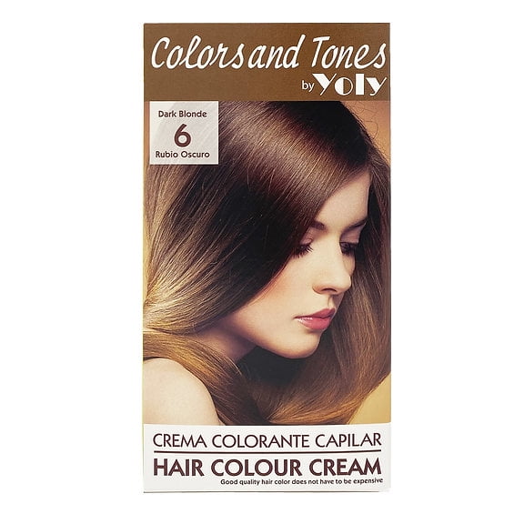 Yoly Hair Colour Cream Dark Blonde 6