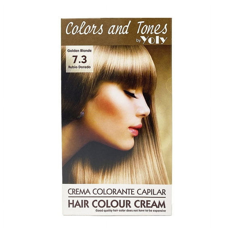 Yoly Hair Colour Cream Golden Blonde 7.3