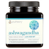 Youtheory Ashwagandha 1000mg Vegetable Capsules 60ct