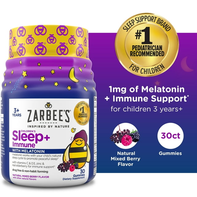 Zarbee's Children Sleep Immune Gummies 30ct